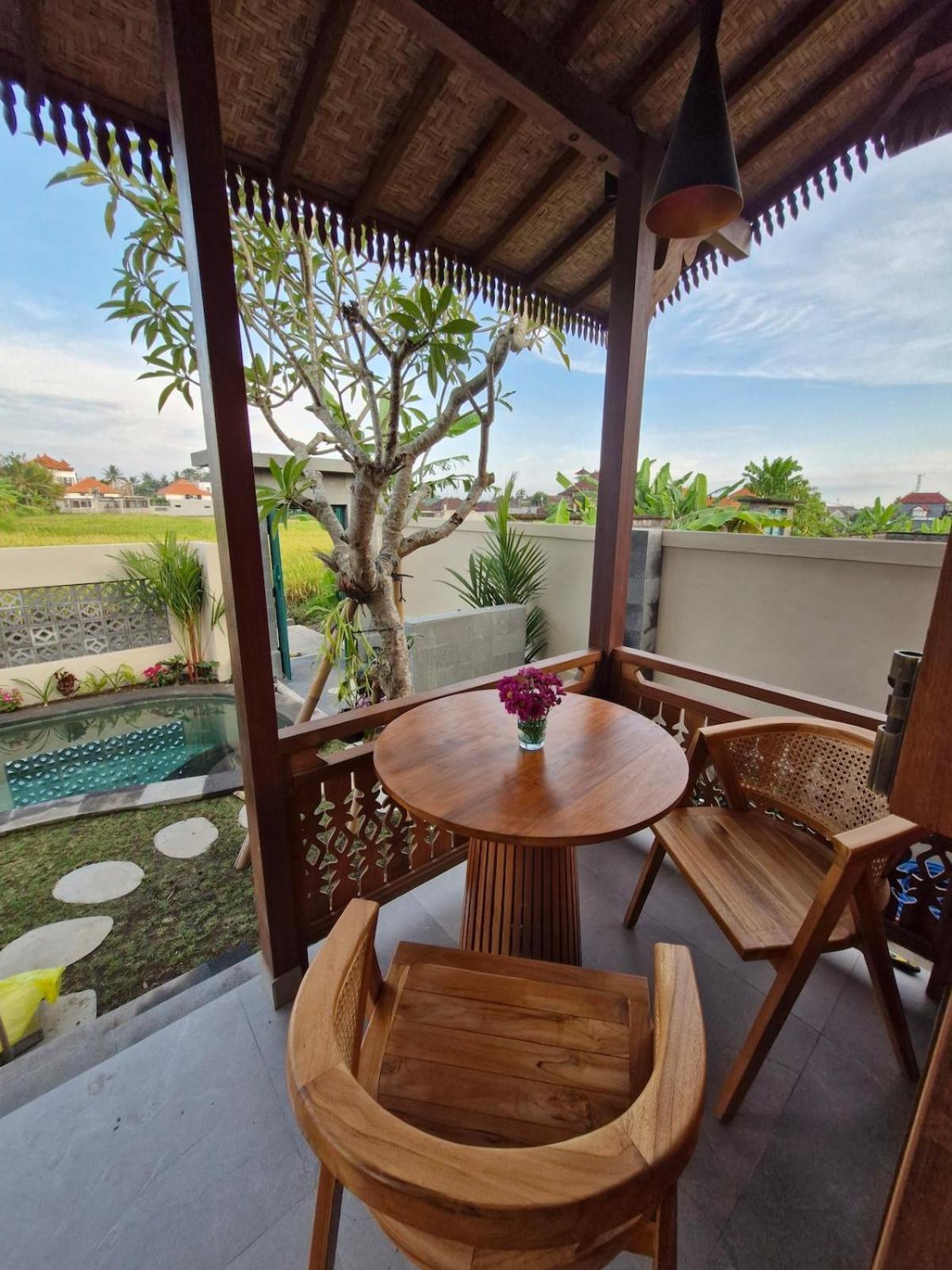 1Br Mayflower Ubud Villa W Pool & Ricefield View Exterior photo